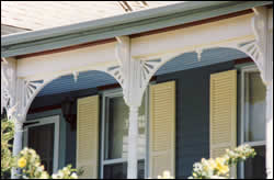 Wood and PVC Bracket Usage Photo