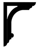 Drooping Crescent Bracket