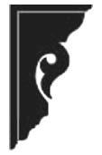 13'' Unruffled Swan Bracket