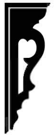 23'' Cupid's Key Bracket