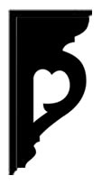 15'' Cupid's Key Bracket