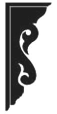 18'' Unruffled Swan Bracket