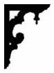 Triangle E w/ Finial