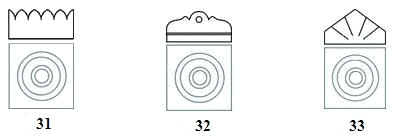 Corner Block Crowns