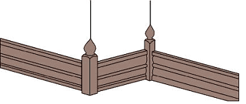 Baseboard Corner Posts