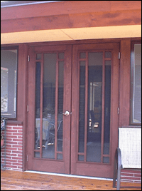 Pair of 7117 Doors as Double Doors