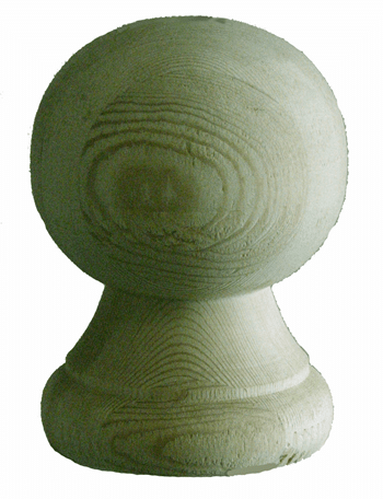 6''Canon Ball Pressure Treated Finial