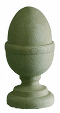 6'' Majestic Acorn- Pressure Treated Finial
