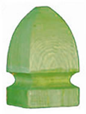 Larger view of 4'' French Gothic Pressure Treated Finial