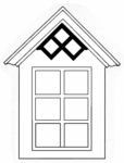 Drawing of Bracket used as Gable Decoration