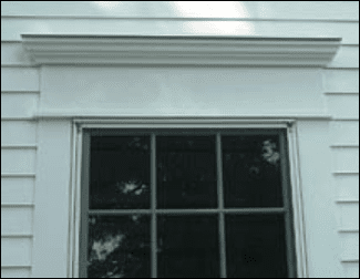 Window Cap - Exterior Usage Photo Window Cap - Exterior Usage Photo