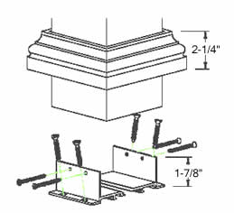 Installation Bracket with Trim