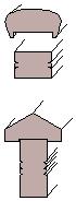 P2 Handrail, Beaded Subrail, Sloped-top Bottom Rail Set