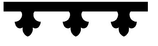 Pendant Fleur Running Trim
