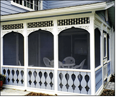 Classic Ball & Dowel Spandrel Usage Photo