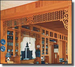 Fretwork Spandrel used in the Kitchen