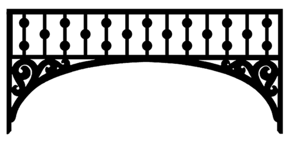 Large and Small Arch Spandrel
