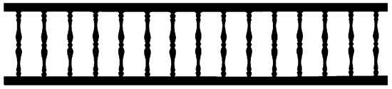 6-3/8'' Spindle Spandrel 