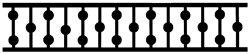 8-3/4'' Ball & Dowel Spandrel