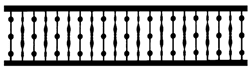 12'' Ball & Spindle Spandrel