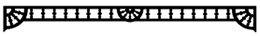 5'' Spindle Fan Spandrel