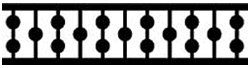 10-1/2'' Ball & Dowel Spandrel