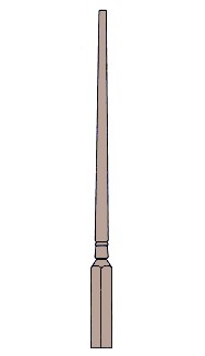 Taper Top Baluster 5315