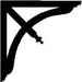 Cupid's Arrow Bracket