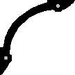 Large Crescent with Buttons