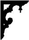 Triangle E w/ Finial