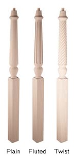 Pin Top Newel 3015