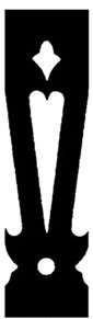Click to see Heart & Fleur Sawn Baluster Usage Photo