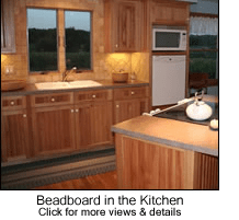 Beadboard in the Kitchen