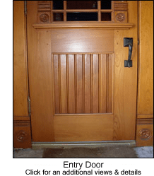 Beadboard on an Entry Door