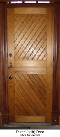 Beadboard Dutch (split) Door