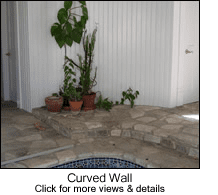 Beadboard on a Curved Wall