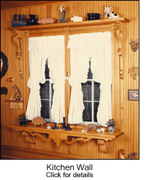 Beadboard on Kitchen Wall