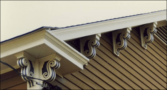 Close-up Color scheme of Corbel Photo