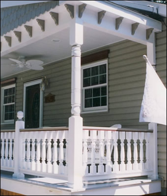 Turned Hemlock Baluster Photo
