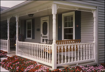 Turned Hemlock Baluster Photo
