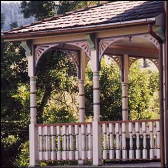 Turned Hemlock Baluster Photo