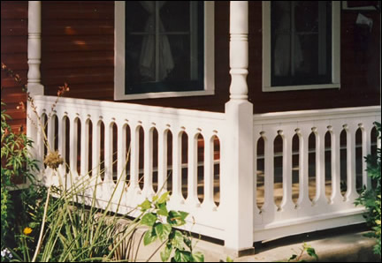 Classical Urn Sawn Baluster Usage Photo