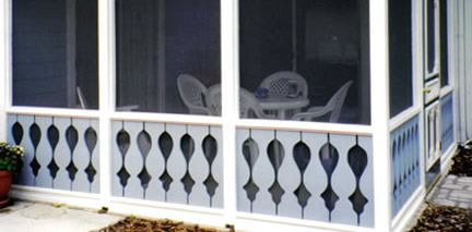 Classical Urn Sawn Baluster Usage Photo