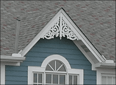 Close-up of Gable Photo