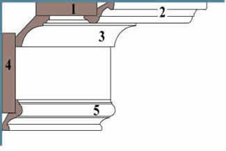 Crown Moulding Assembly 4