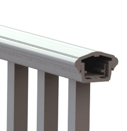 Savannah Top Rail with Aluminum Insert