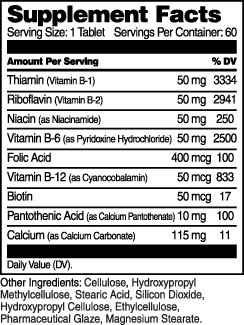 Complex B-50 Prolonged Release - 60 Tablets