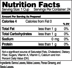 Slimming Tea Natural - 24 Tea Bags