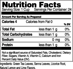 Slimming Tea Lemon-Lime - 24 Tea Bags