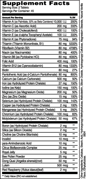 Mega Multi For Women